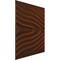 Ekena Millwork 19 5/8in. W x 19 5/8in. H Kahuna EnduraWall Decorative 3D Wall Panel Covers 2.67 Sq. Ft. WP20X20KHDRU - alternate 6